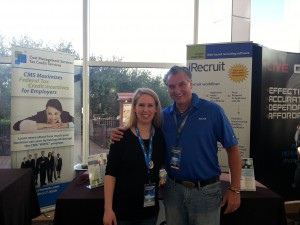 Brian Kelly of CMS, meets Laura Vodvarka, Vice President of Administration at Signal 88 Security