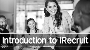 Introduction to iRecruit